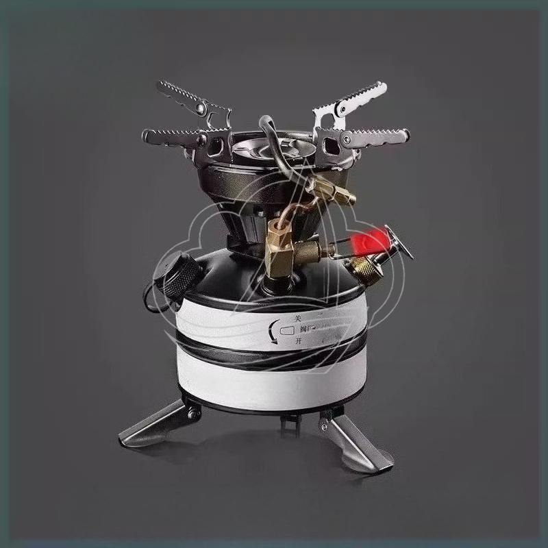 Camping With Cooking - طقم موقد تخييم محمول متعدد الوقود