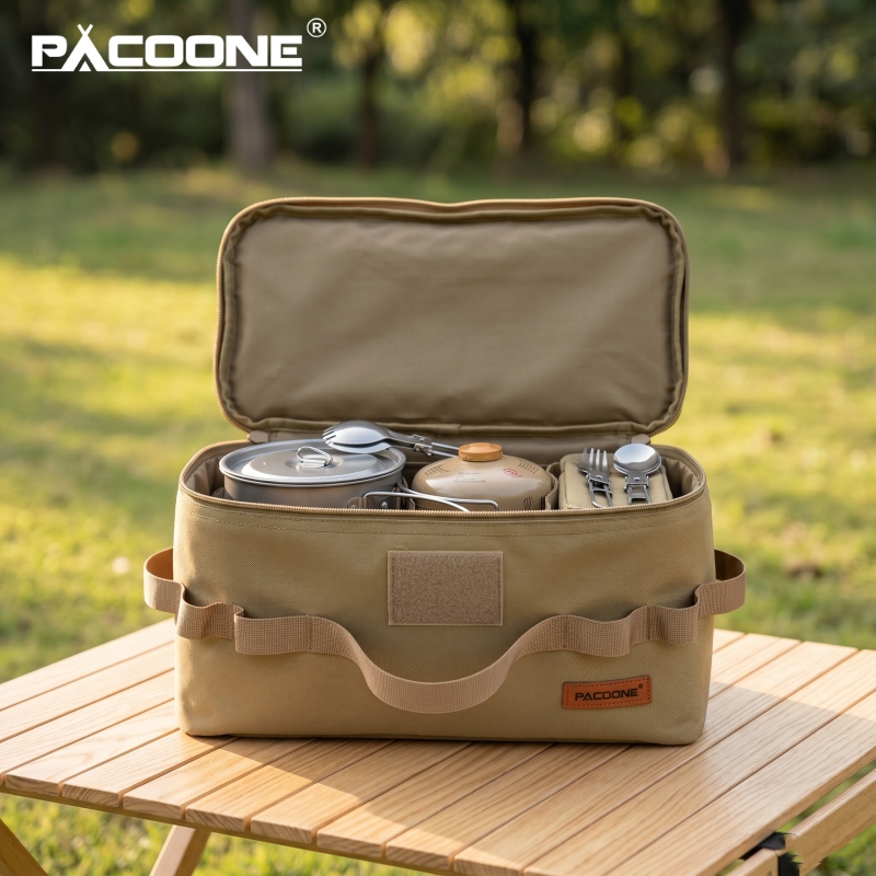 Camping Outdoor Cooking Equipment - حقيبة تخزين محمولة للتخييم من PACOONE