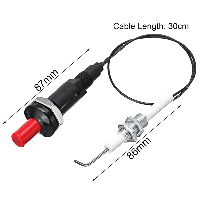 Camping Cooking Device - دفع زر بيزو إشعال مع كابل