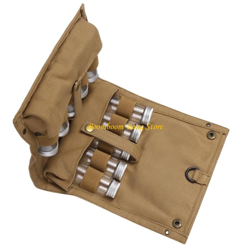 Spice Kit Compact - 270C حقيبة توابل قماشية قابلة للطي