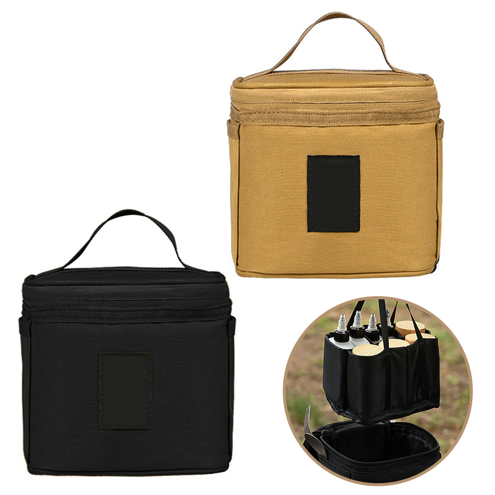 Spice Kit Compact - حامل توابل خارجي، منظم أدوات التوابل،