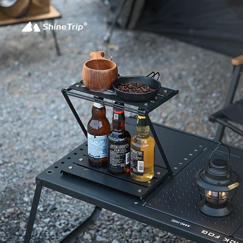 Camping Cooking Utilities - رف تخييم قابل للطي من نوع