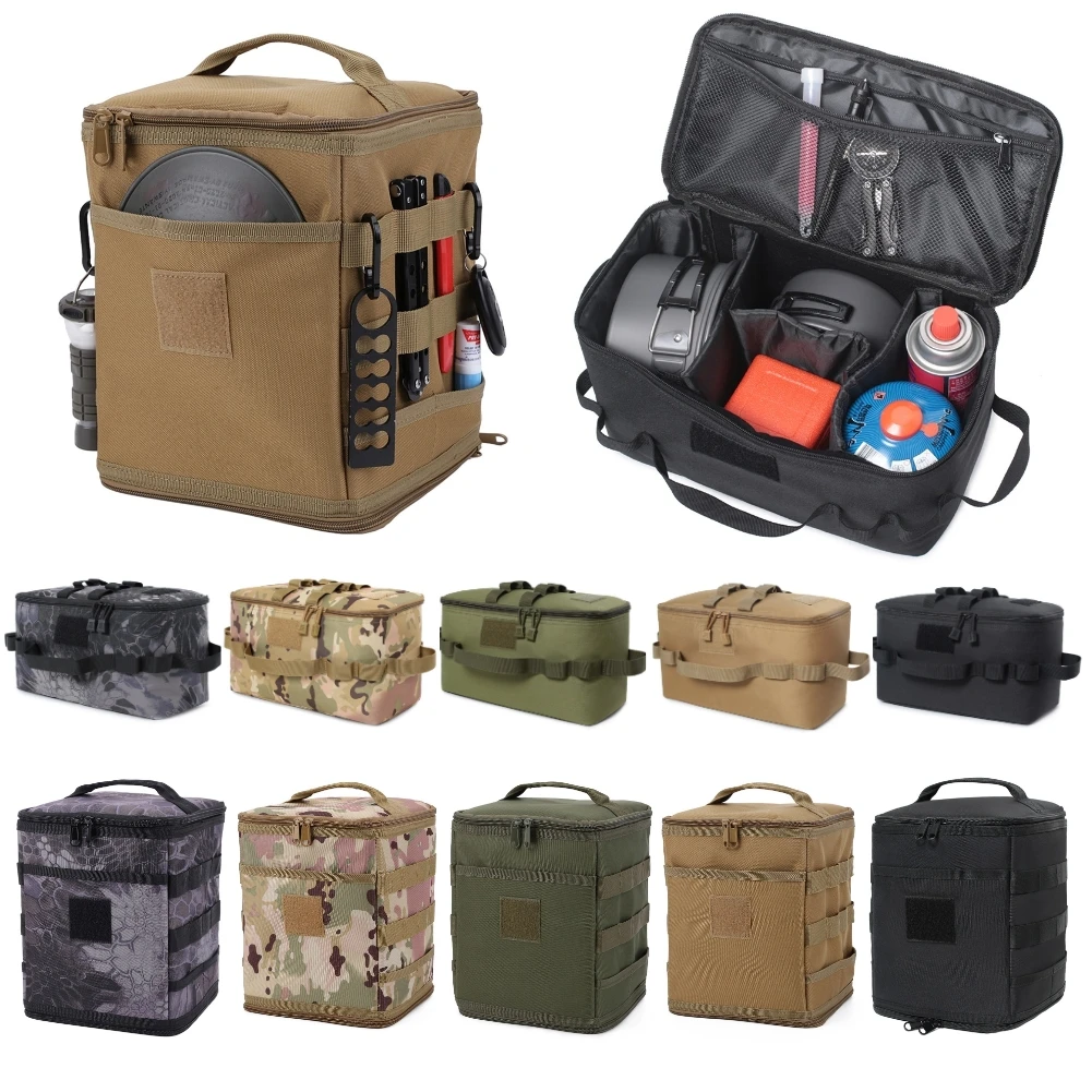 Camping Cooking Organizer - الحقيبة التكتيكية التخييم حقيبة التخزين أواني