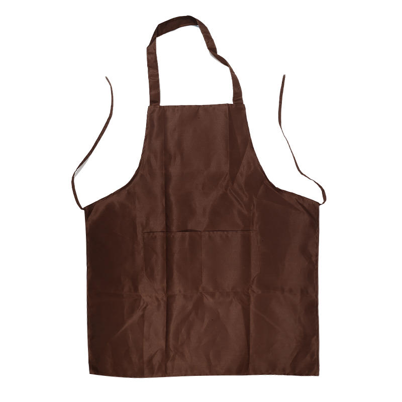 Camping Cooking Apron - مريلة مطبخ للرجال والنساء بلون موحد،