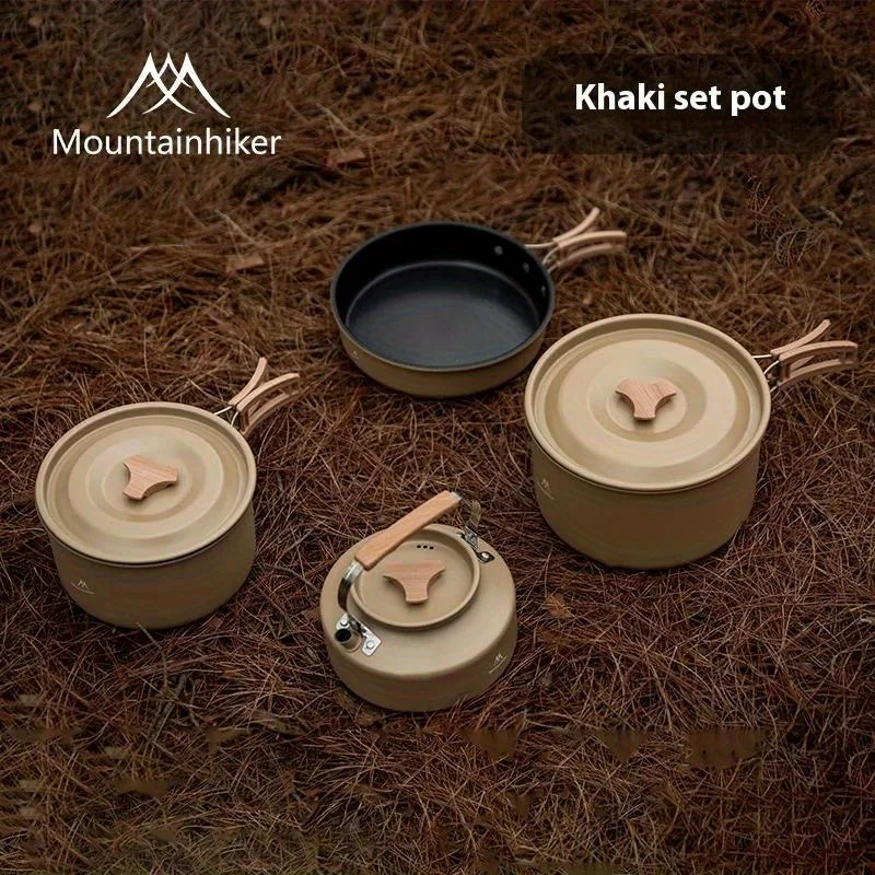 Camping Cooking Cupboard - مجموعة جديدة من Mountainhiker وعاء غلاية