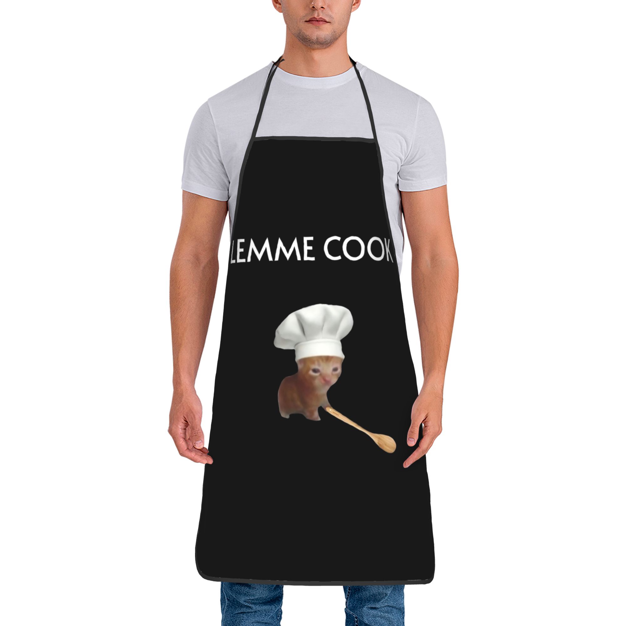 Camping Cooking Apron - مريلة طهي بتصميم شيف كات كيتن