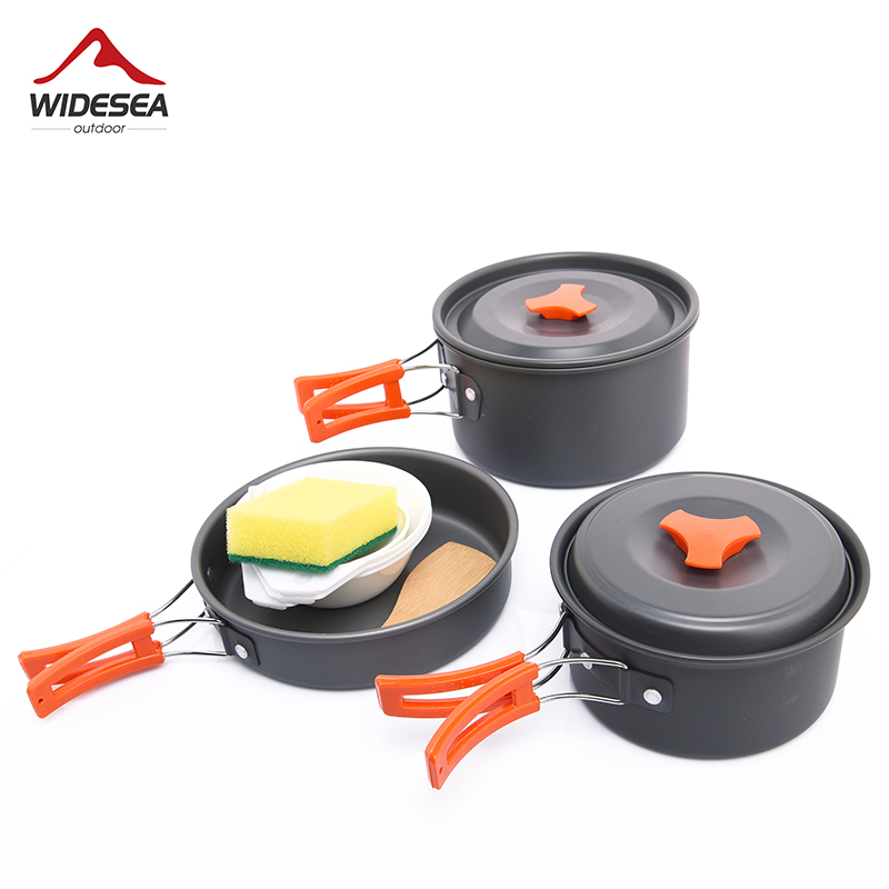 Camping Cooking And Dining Set - طقم أدوات طهي للتخييم في الهواء