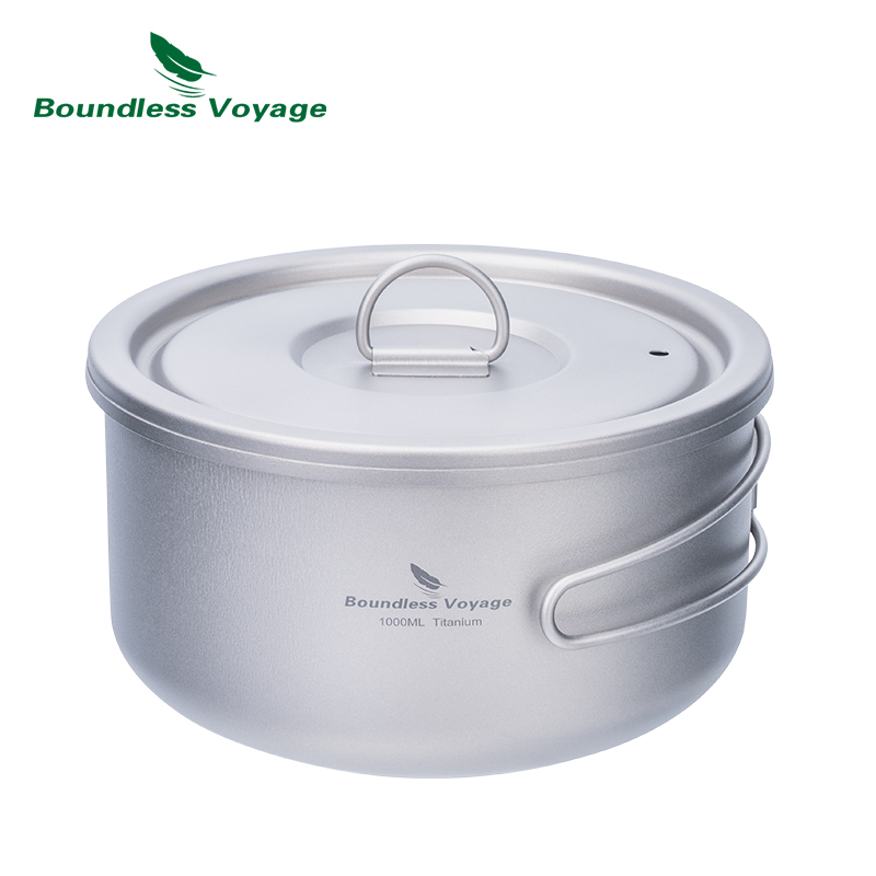 Camping Cooking Organizer - وعاء تخييم من التيتانيوم بدون حدود