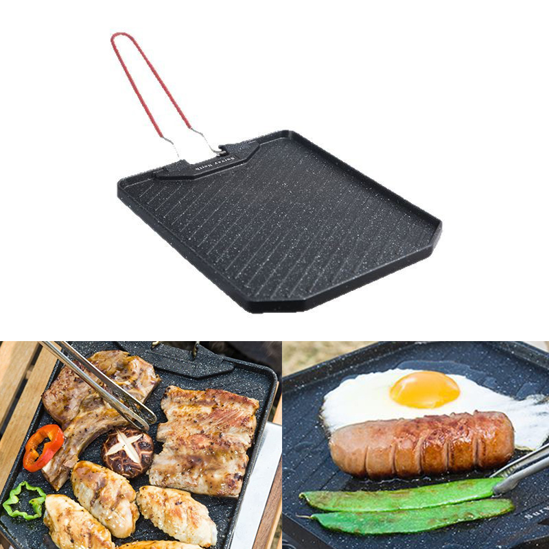 Camping Cooking Cupboard - مقلاة شواء للتخييم في الهواء الطلق،