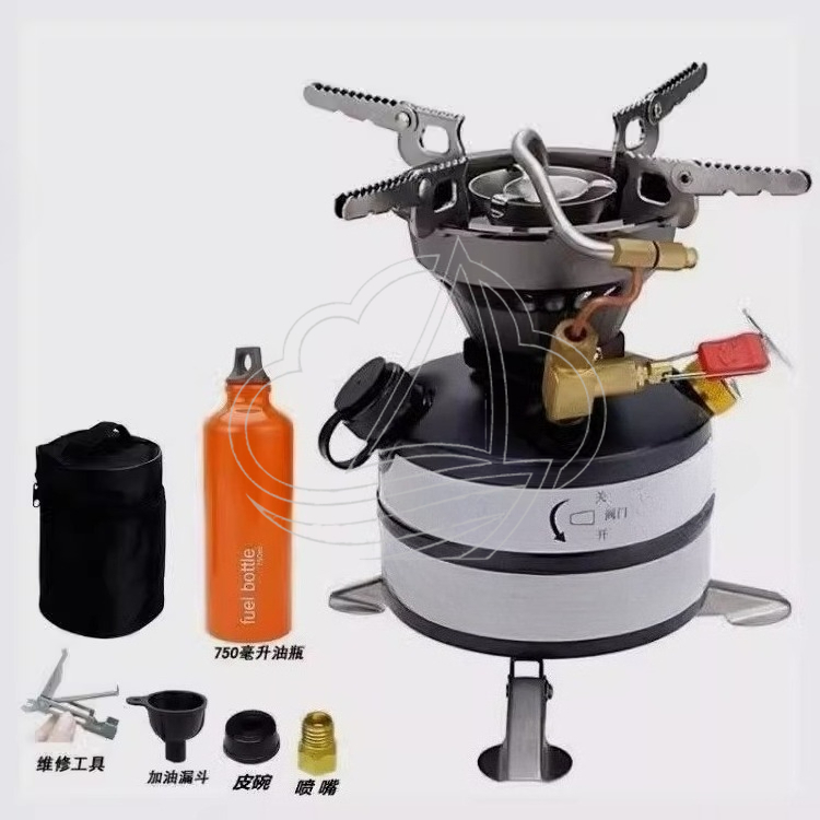 طقم موقد تخييم محمول متعدد الو - مراجعة Camping With Cooking وسعره