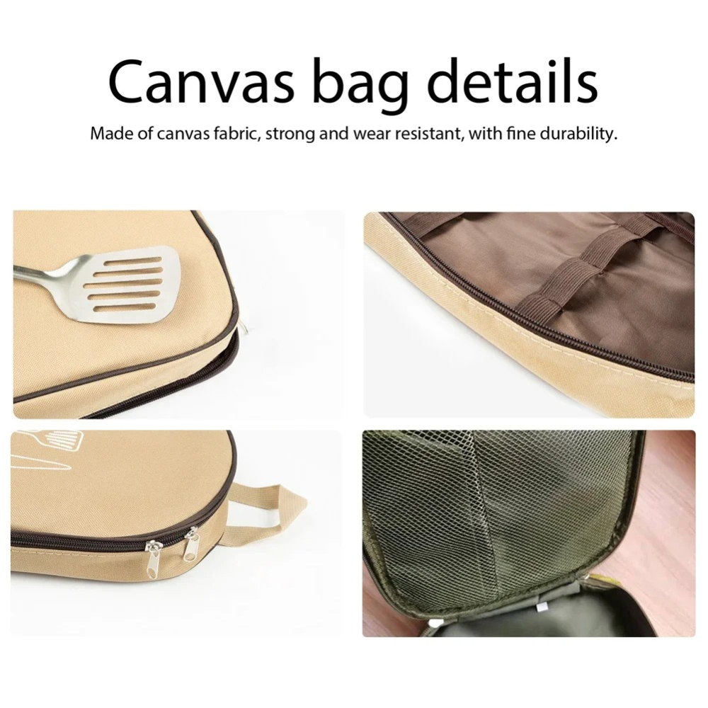 حقيبة طهي محمولة للاستخدام الخ - مراجعة Camping Cooking Organizer وسعره