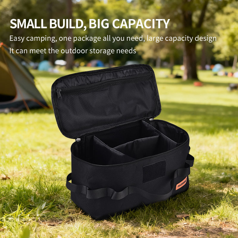 حقيبة تخزين محمولة للتخييم من  - مراجعة Camping Outdoor Cooking Equipment وسعره