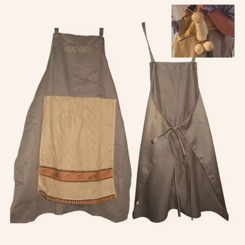 مريلة طهاة مبتكرة للخدع، مع جي - مراجعة Camping Cooking Apron وسعره