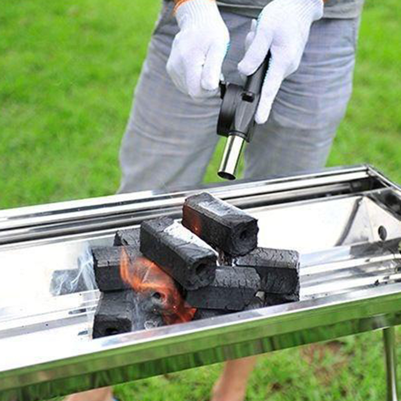 شواء مروحة منفاخ الهواء سريع م - مراجعة Camping Cooking Fire وسعره