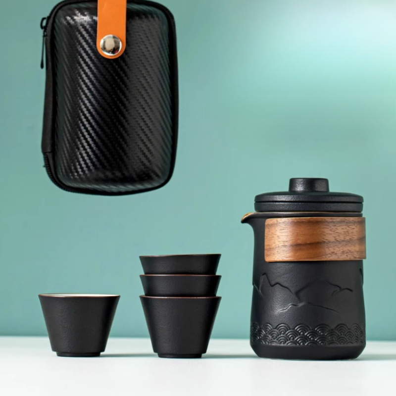 المحمولة السفر طقم شاي وعاء وا - مراجعة Camping Cooking Utilities وسعره