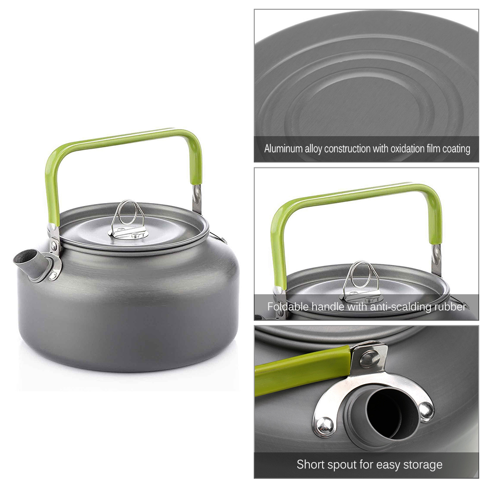 المحمولة في الهواء الطلق غلاية - مراجعة Camping Cooking Utilities وسعره