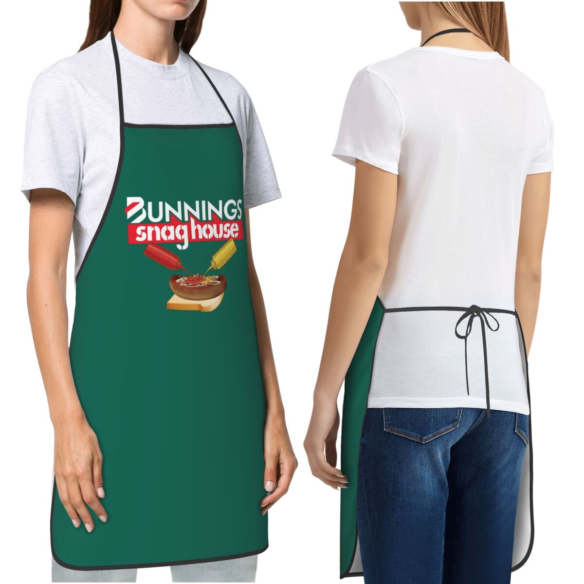 مآزر Bunnings Snaghouse مريلة  - مراجعة Camping Cooking Apron وسعره