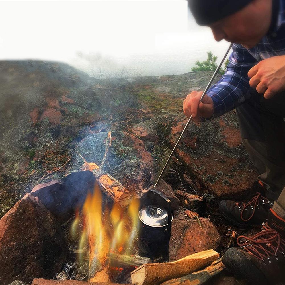 أنبوب نفخ النار للطهي في الهوا - مراجعة Camping Cooking Fire وسعره