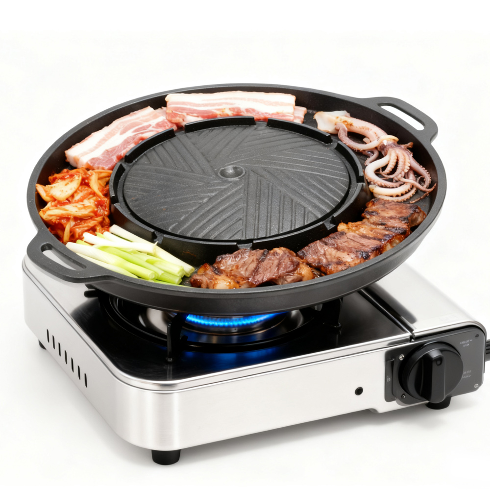 KOSUN الكورية شواء شواء عموم 2 - مراجعة Camping Cooking Device وسعره