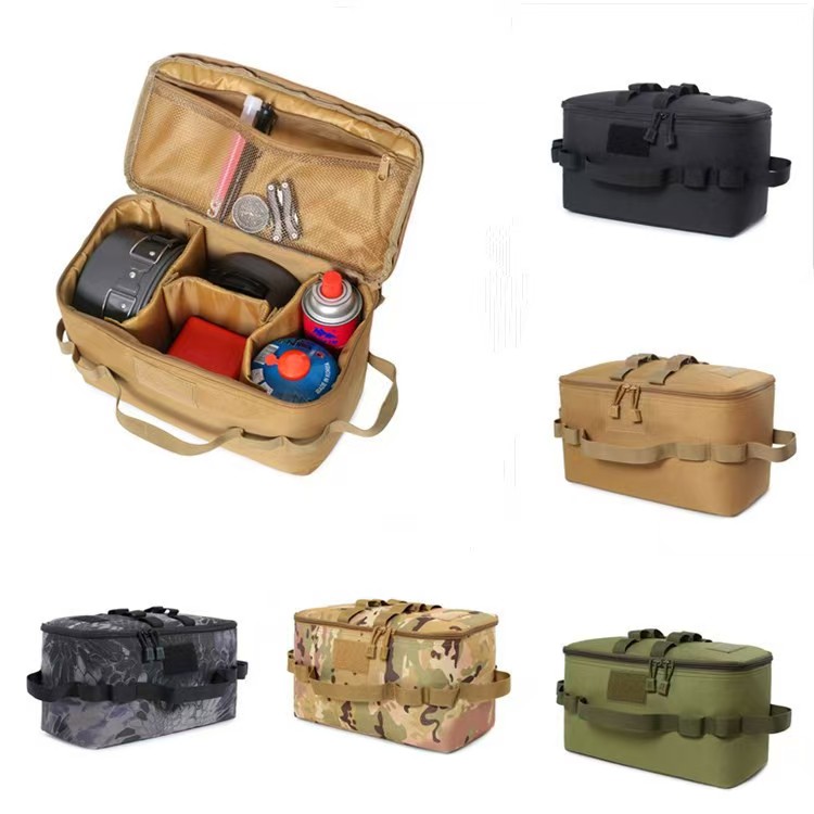 الحقيبة في الهواء الطلق التخيي - مراجعة Camping Cooking Organizer وسعره