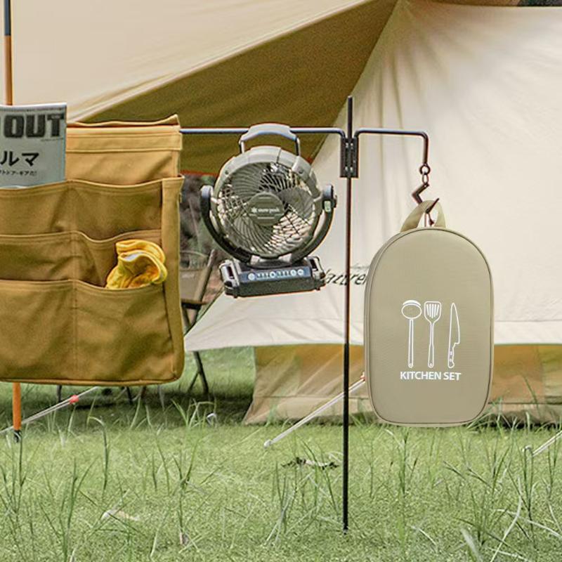حقيبة تنظيم أدوات التخييم، حقي - مراجعة Camping Cooking Utensil Organizer وسعره