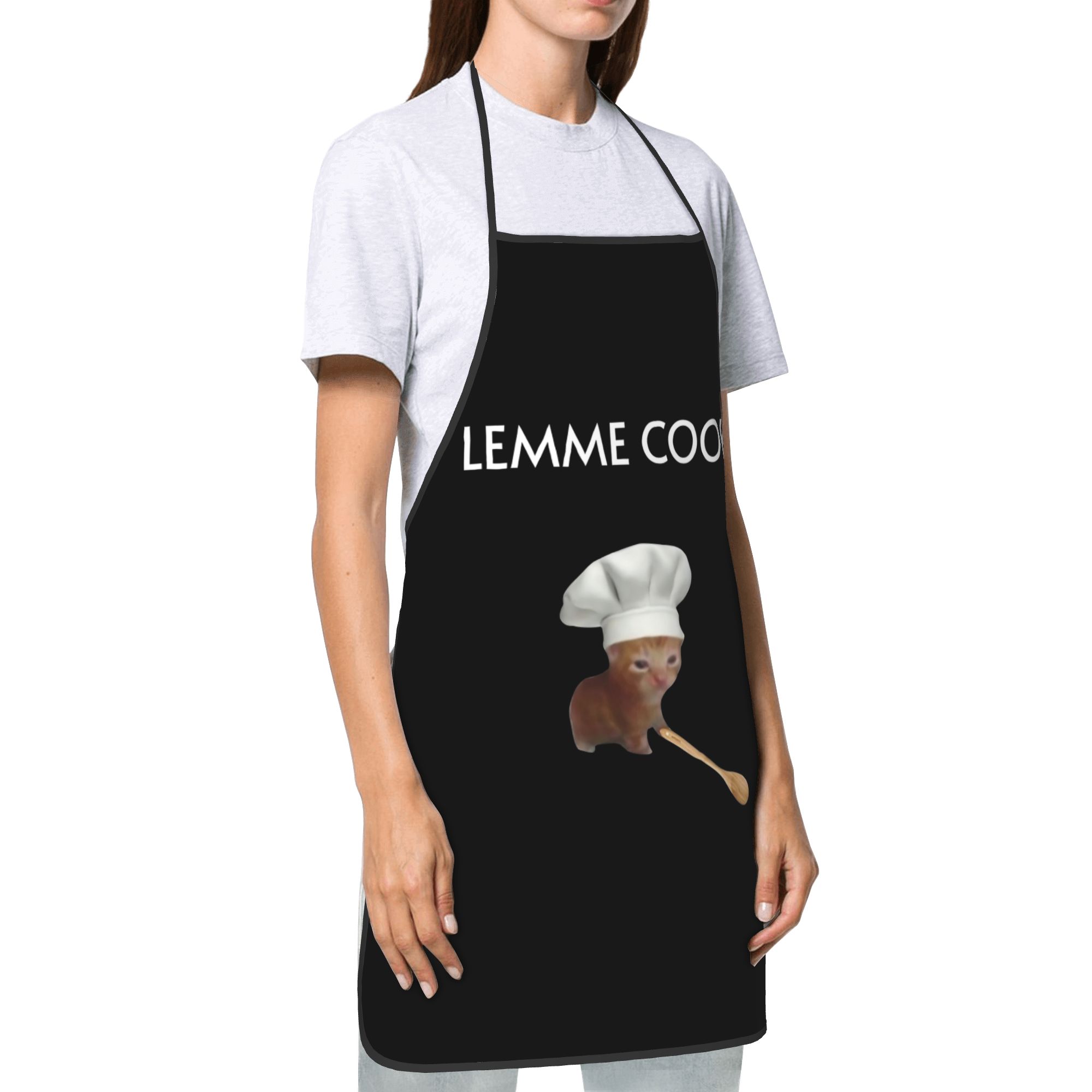 مريلة طهي بتصميم شيف كات كيتن  - مراجعة Camping Cooking Apron وسعره