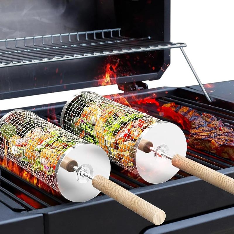 سلة شواء من الفولاذ المقاوم لل - مراجعة Camping Cooking Device وسعره