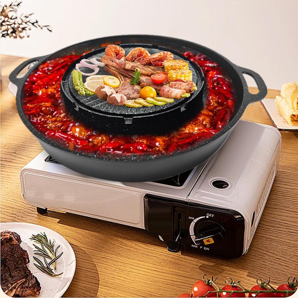 مقلاة شواء كاسيت كورية غير لاص - مراجعة Camping Cooking Cupboard وسعره