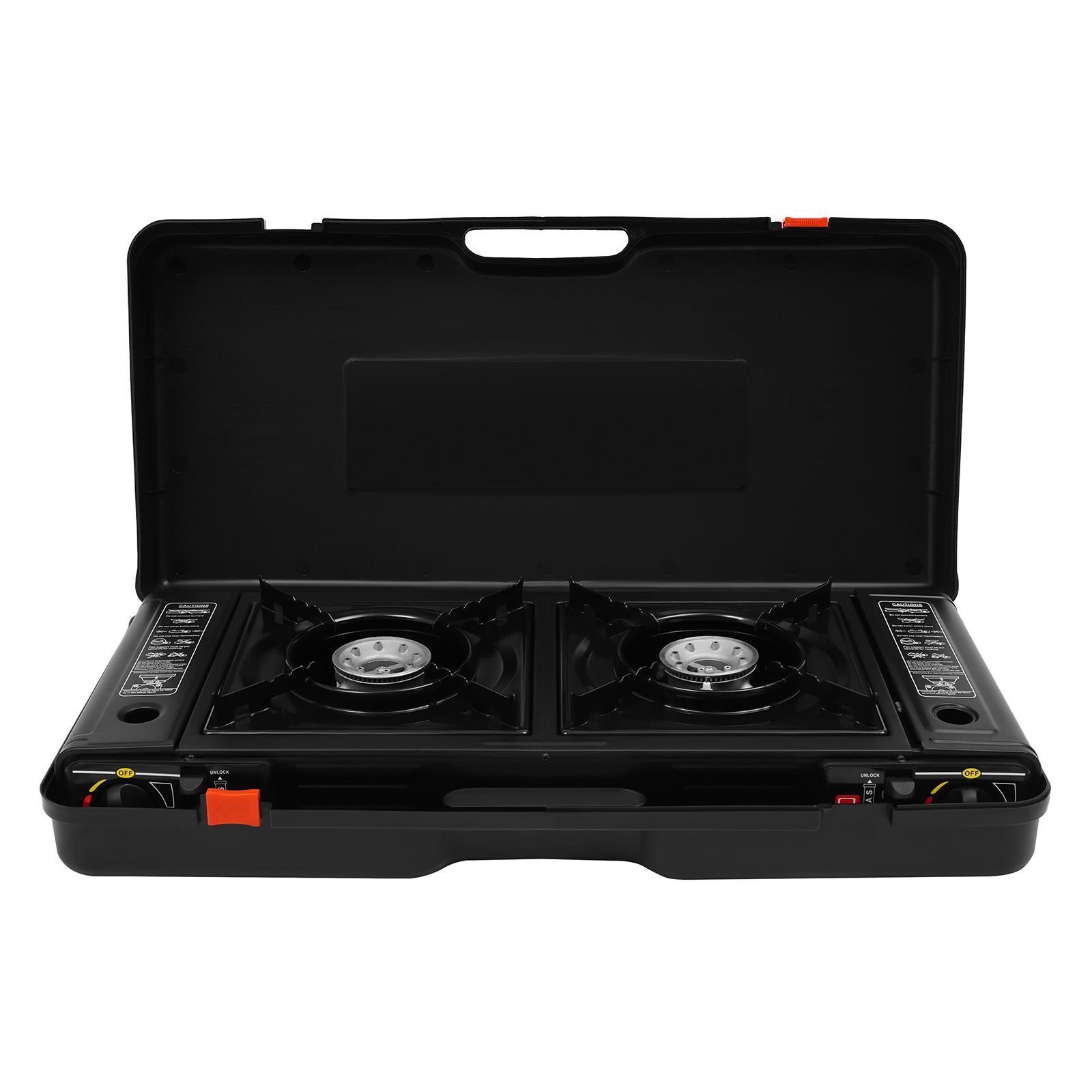 موقد تخييم بقوة 2500 واط مع حق - مراجعة Camping Cooking Cupboard وسعره