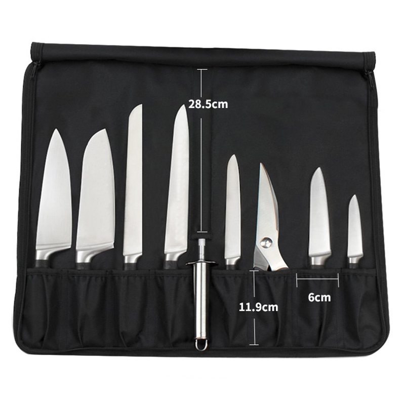 المحمولة سكين لفة حقيبة أكسفور - مراجعة Camping Cooking Organizer وسعره