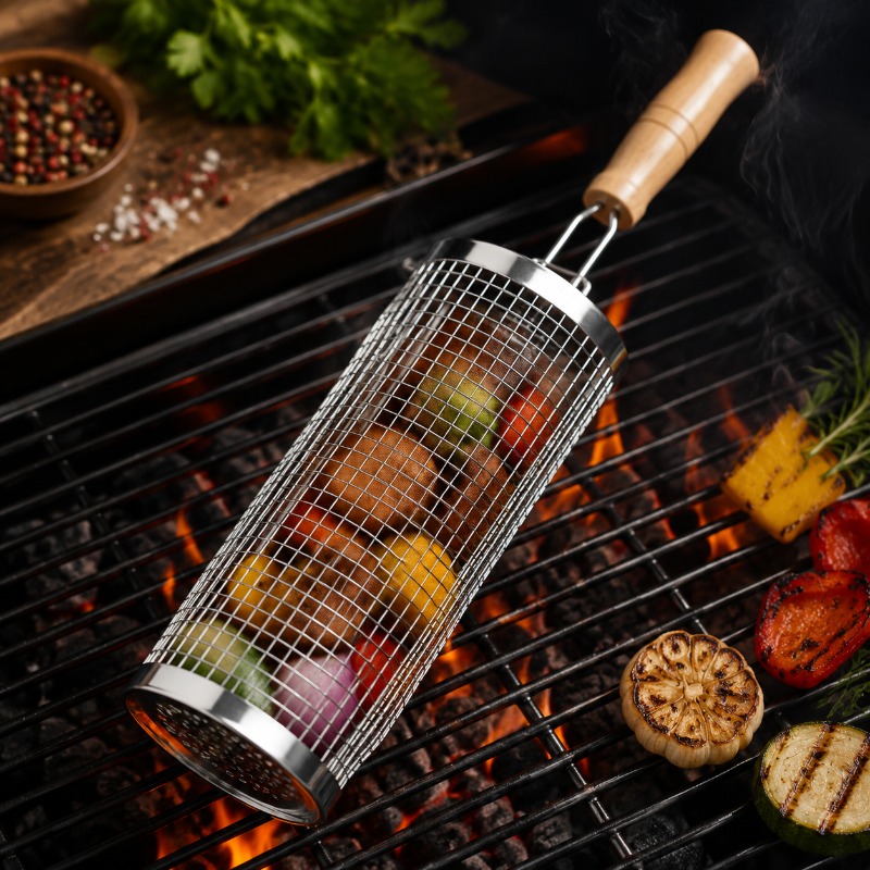 مجموعة سلة شواء دائرية من الفو - مراجعة Camping Cooking Device وسعره