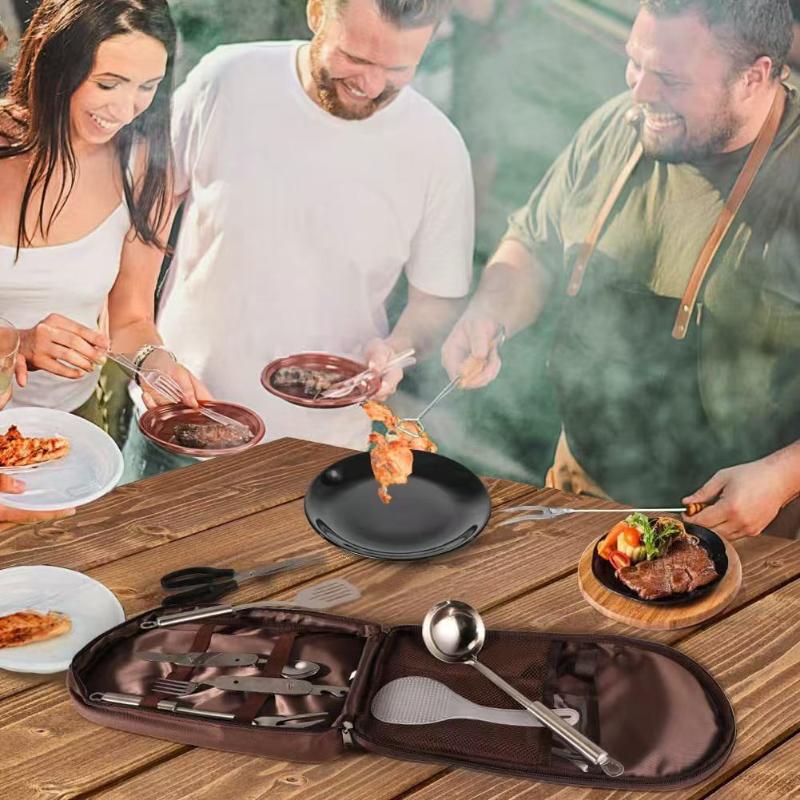 حقيبة طهي خارجية، حقيبة تخزين  - مراجعة Camping Cooking Utensil Organizer وسعره