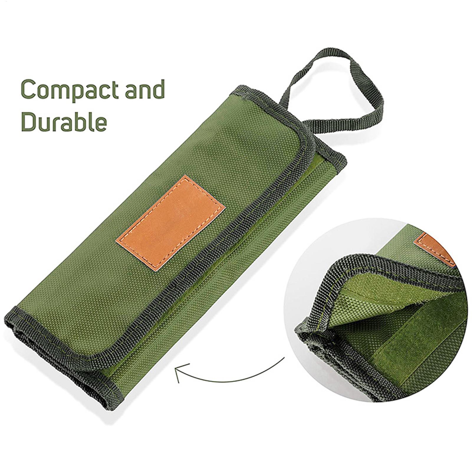 حقيبة أدوات المائدة للتخييم وا - مراجعة Camping Cooking Utensil Organizer وسعره