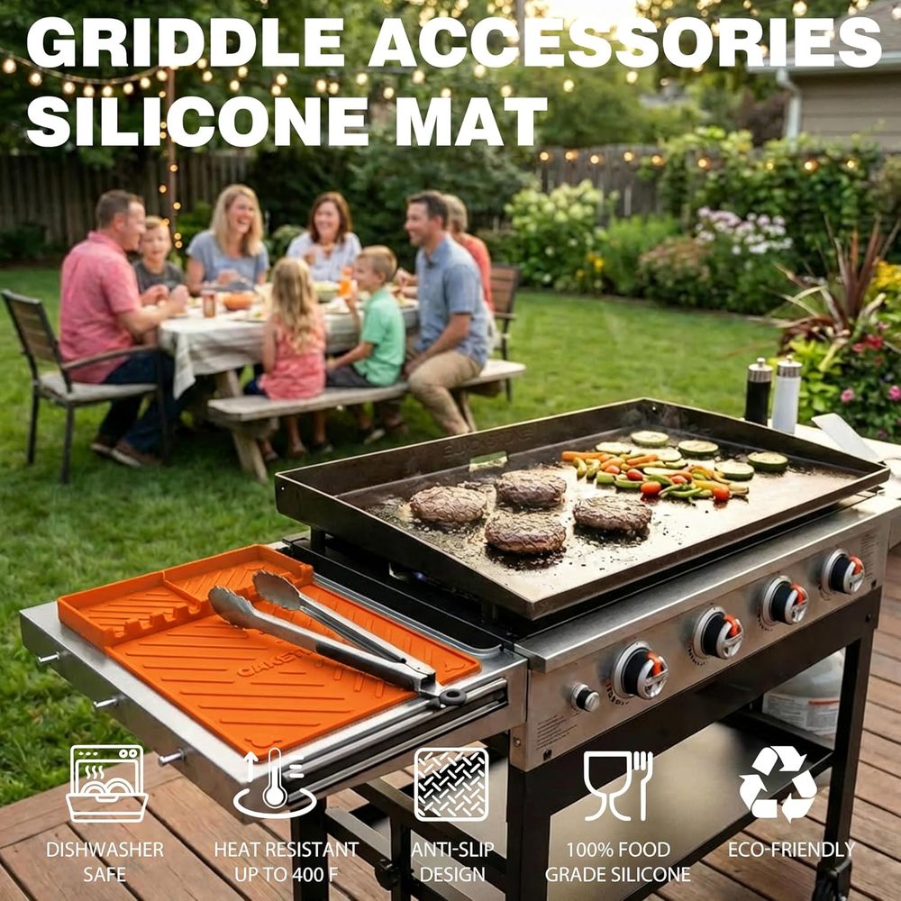 حصائر شواء سيليكون أو ملحقات ا - مراجعة Camping With Cooking وسعره