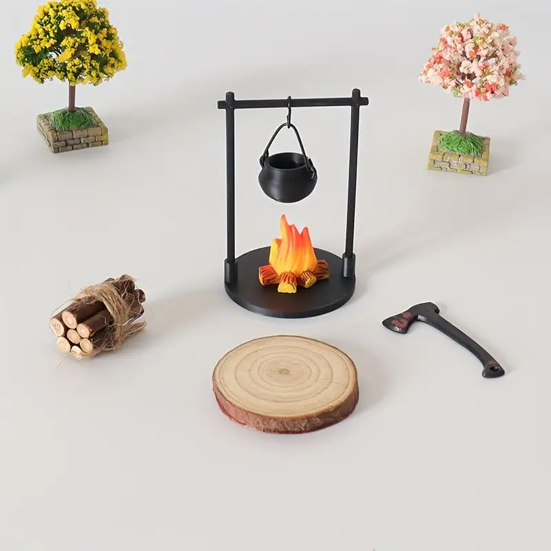 المعسكر الصغير معلقة موقد وعاء - مراجعة Camping Cooking Utilities وسعره