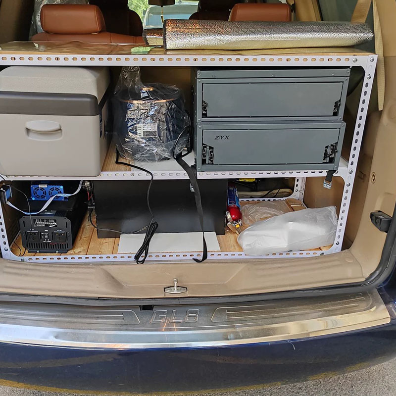 صندوق تخزين للمطبخ أثناء التخي - مراجعة Camping Cooking Organizer وسعره