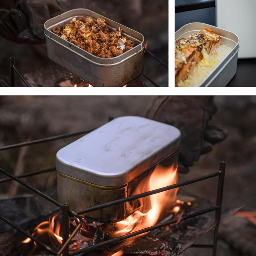 مقبض صندوق بينتو قابل للطي، حا - مراجعة Camping Outdoor Cooking Equipment وسعره