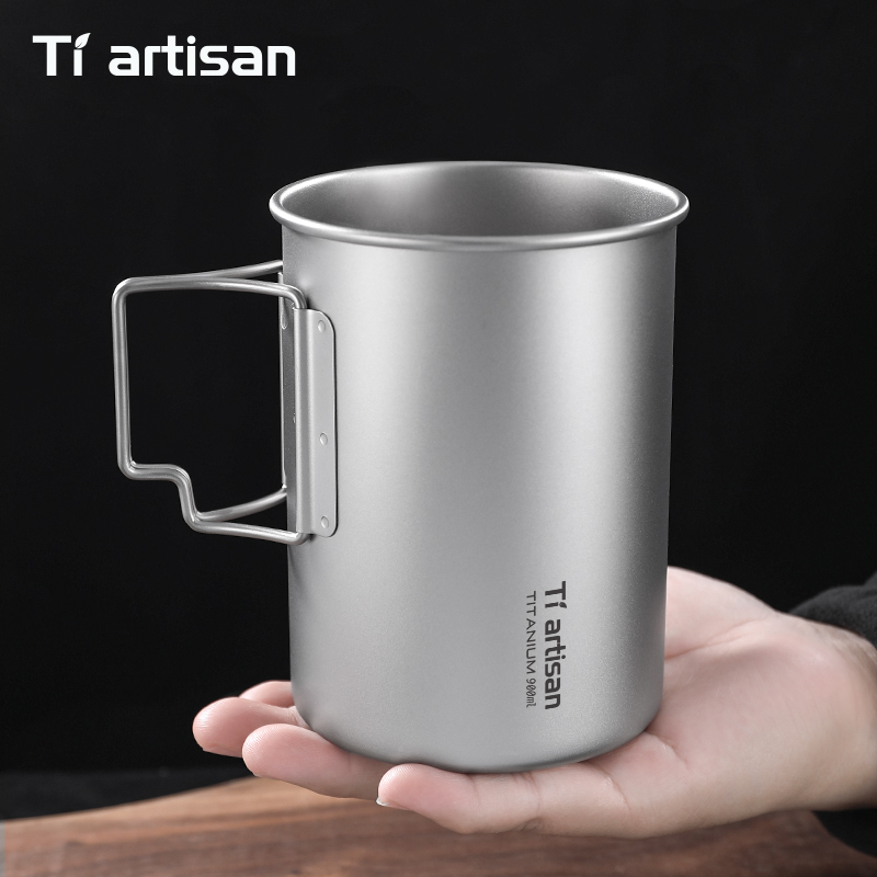 كوب تخييم من التيتانيوم قابل ل - مراجعة Camping Cooking Utilities وسعره