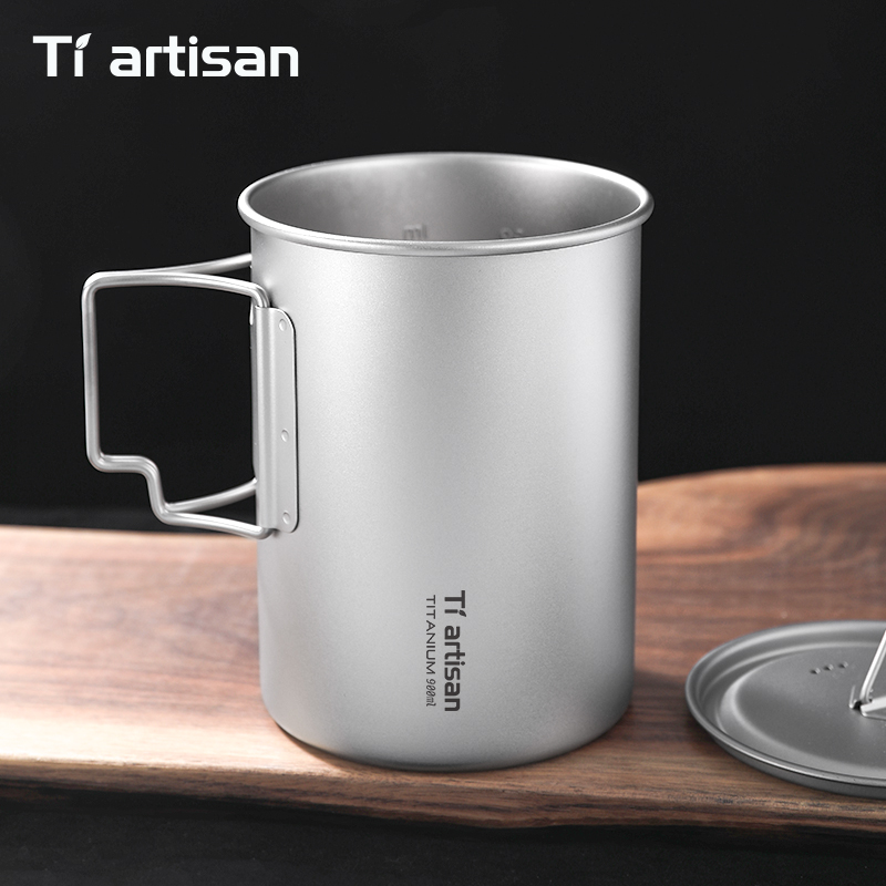 كوب تخييم من التيتانيوم قابل ل - مراجعة Camping Cooking Utilities وسعره
